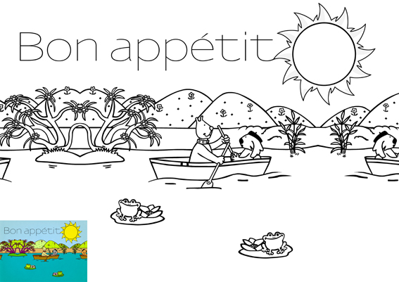 educol net coloriage plateau repas dm5937
