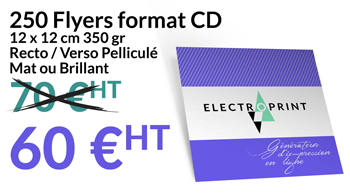 250 Flyers Format CD