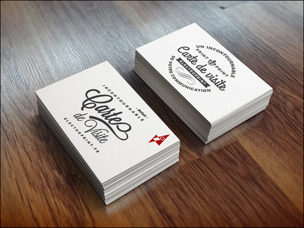 La carte de visite, un incontournable !