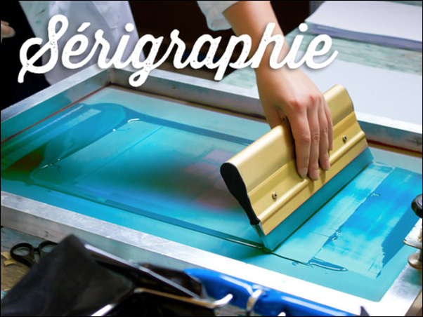 Zoom sur la srigraphie