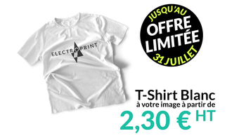 T-Shirt blanc  partir de 2,30 